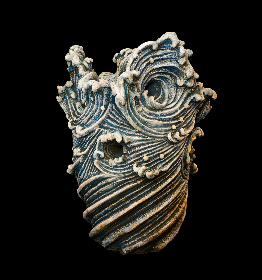 Eight-Directional Raging Wave Vessel　八方怒涛土器