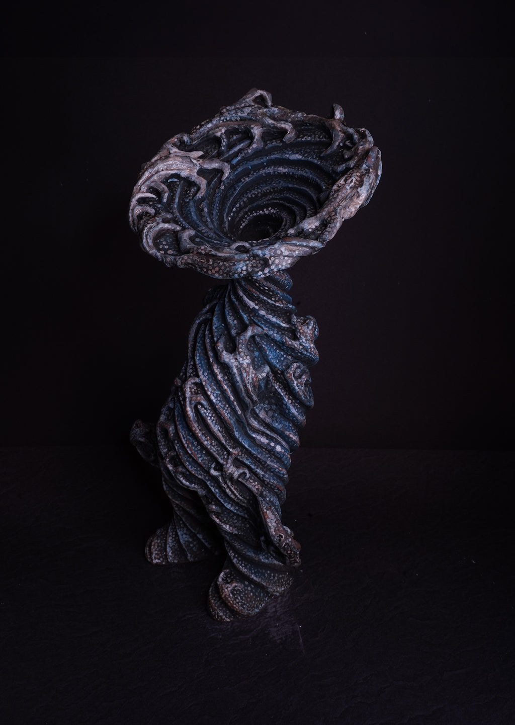 Raging Wave Male Wave Dogū  怒涛男浪土偶