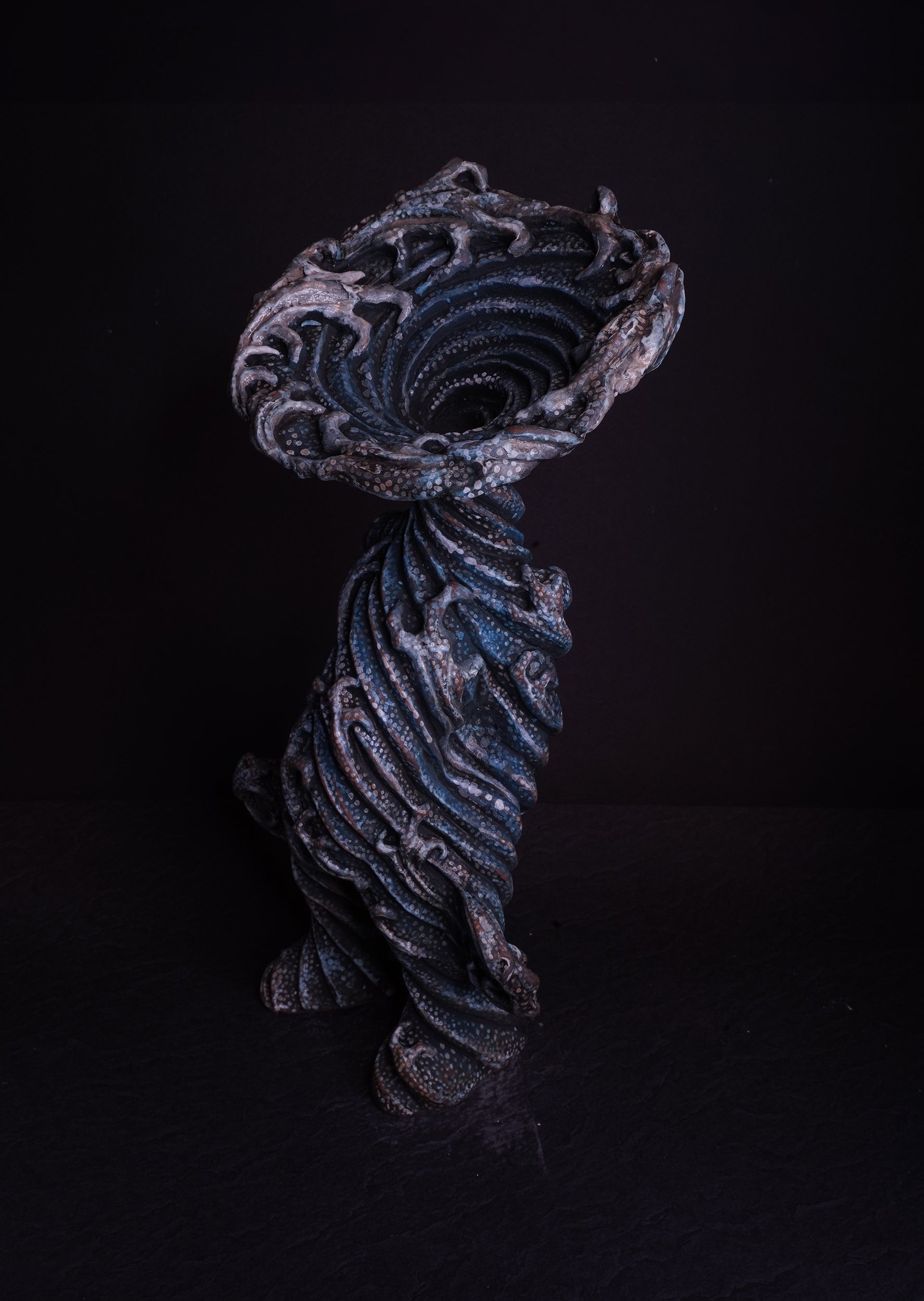 Raging Wave Male Wave Dogū  怒涛男浪土偶