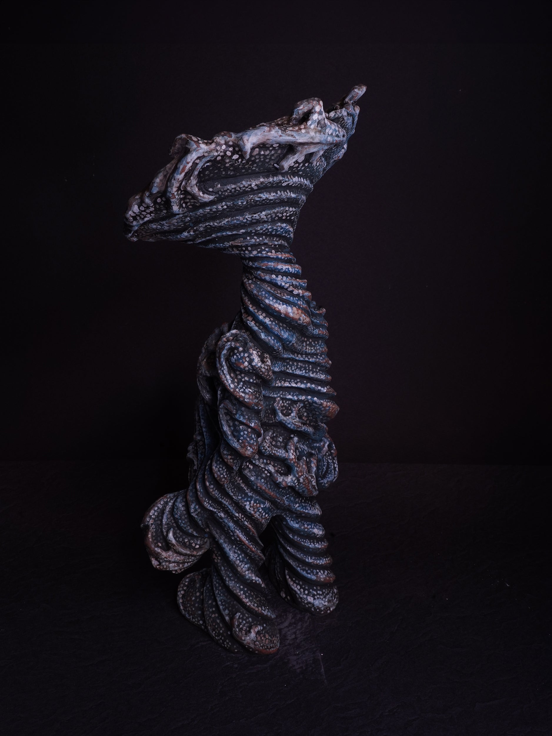 Raging Wave Male Wave Dogū  怒涛男浪土偶