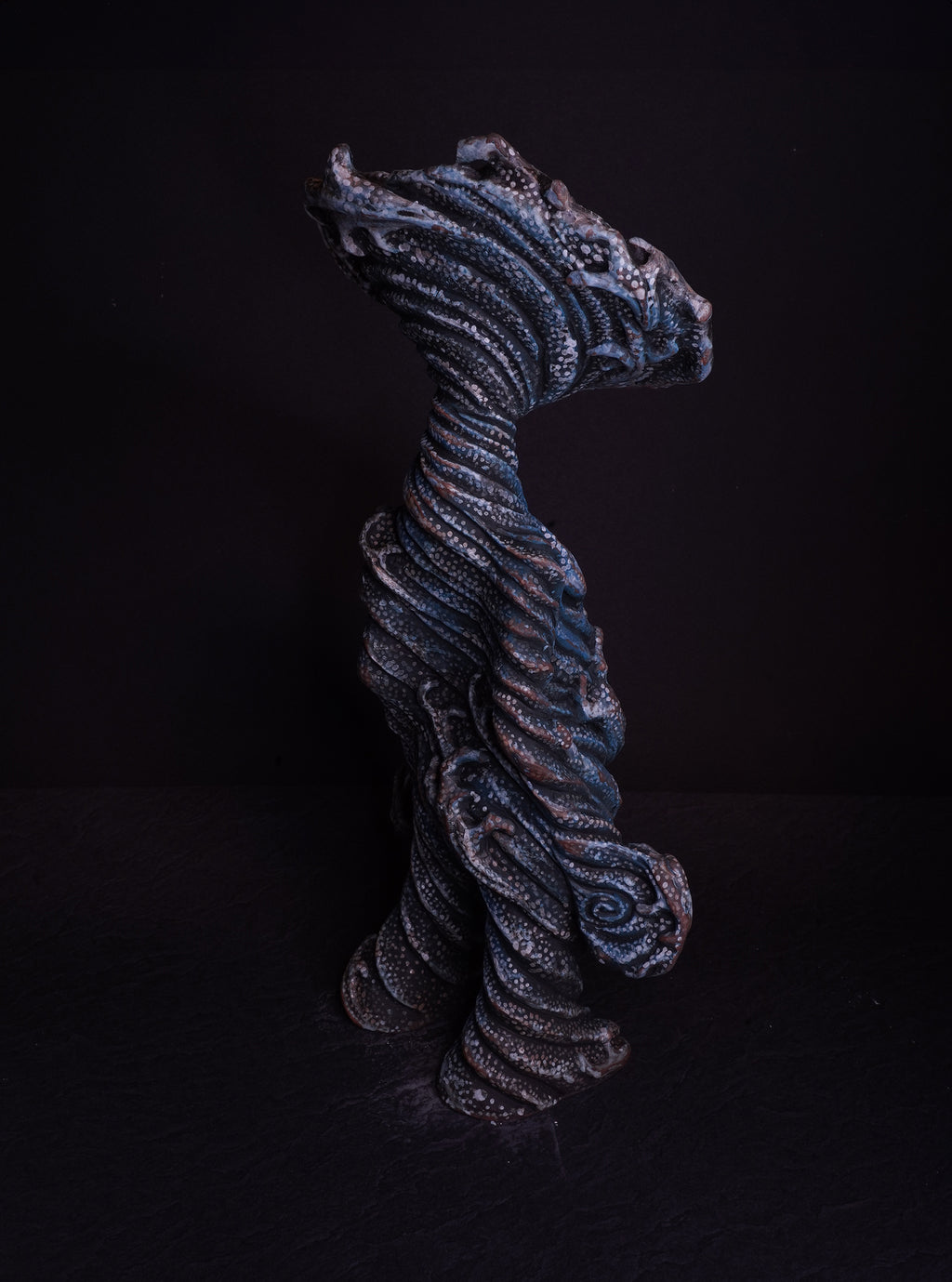 Raging Wave Male Wave Dogū  怒涛男浪土偶