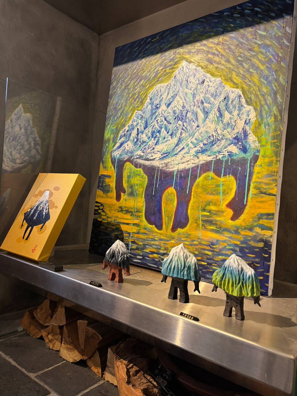 Mont Blanc _oil painting