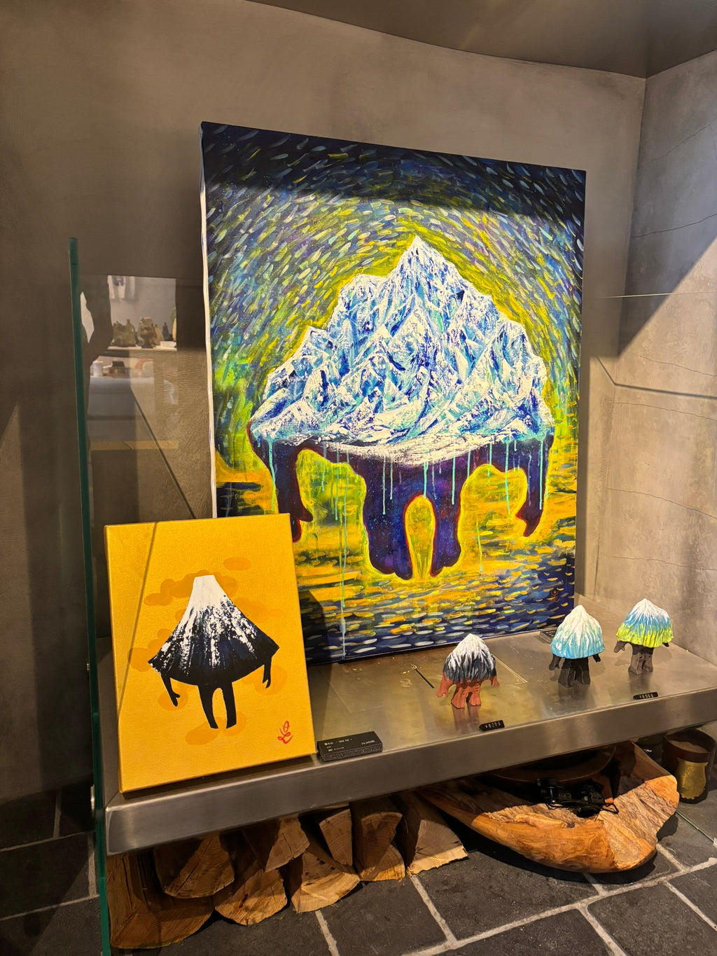 Mont Blanc _oil painting